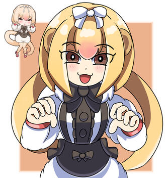 "Silky Anteater" (from Kemono Friends)